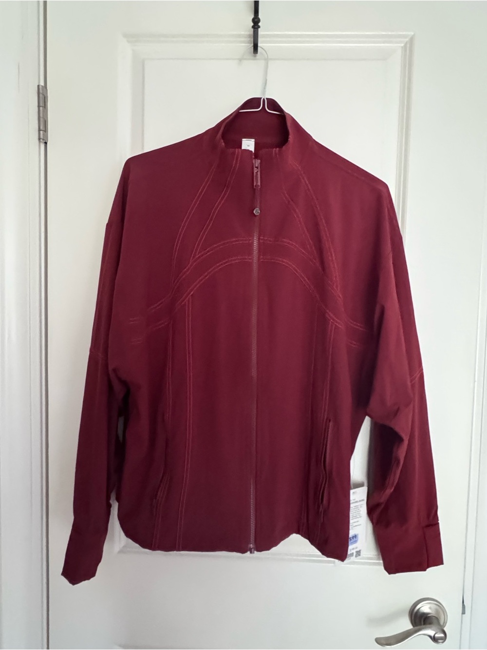 lululemon athletica Lightweight Define Oversized Jacket in Cranberry Charm